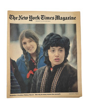 The New York Times Magazine January 14, 1973 Matina Horner Cover VG