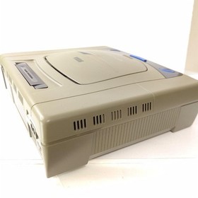 Sega Saturn Console Game Gray HST-0004 USED Japan Free Shipping Very Good Cond