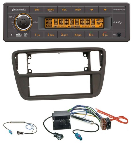 Continental Bluetooth MP3 USB DAB Autoradio für Seat Mii Skoda CitiGo 2011-2016 - Bild 1 von 6