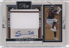 2024 Three and Two Prospect Jersey Holo Silver 2/49 Samuel Zavala Auto 1d0h