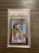 2014 Xander Bogaerts ‘89 Bowman Is Back Black Refractor Auto Rookie Auto SSP /25