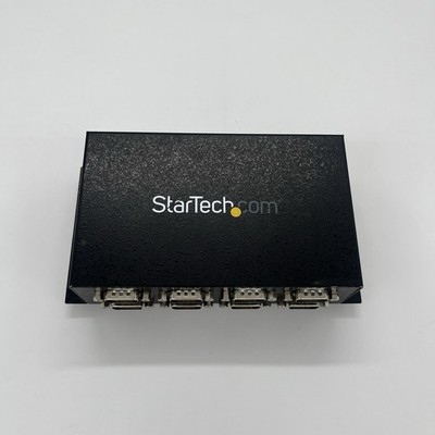 StarTech 8 Port USB to DB9 RS232 Serial Adapter Hub DIN Rail and Wall Mountable