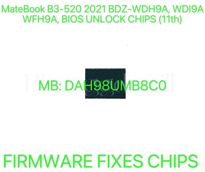 MateBook B3-520 2021 BDZ-WDH9A BDZ-WDI9A WFH9A NO PASSWORD BIOS CHIP DAH98UMB8C0