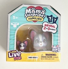 Little Live Pets Mama Surprise Families Frenchie Family Mini House NEW