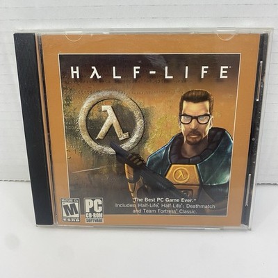 Half-Life PC CD-ROM 2005 Jewel Case Edition Valve Team Fortress Classic Used