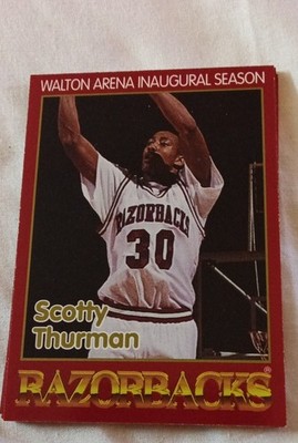 1993-94 Phipps Arkansas Razorbacks - Scotty Thurman (RC)