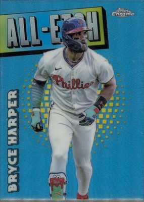 2025 Topps Chrome #CAE-7 Bryce Harper Chrome All-Etch - FAST USA SHIPPING