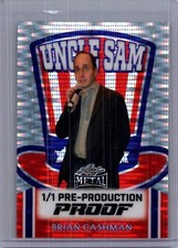 Brian Cashman Leaf Baseball 1/1 Pre Production Proof