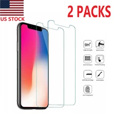 2PCS For iPhone 13 mini Tempered Glass Screen Protector + Cleaning Kit Set
