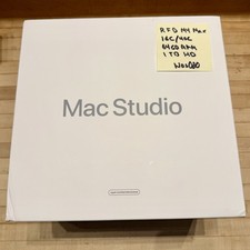 Mac Studio M4 Max 16/40 64GB RAM 1TB SSD, Sealed G1CD5LL/A - Free Shipping 
