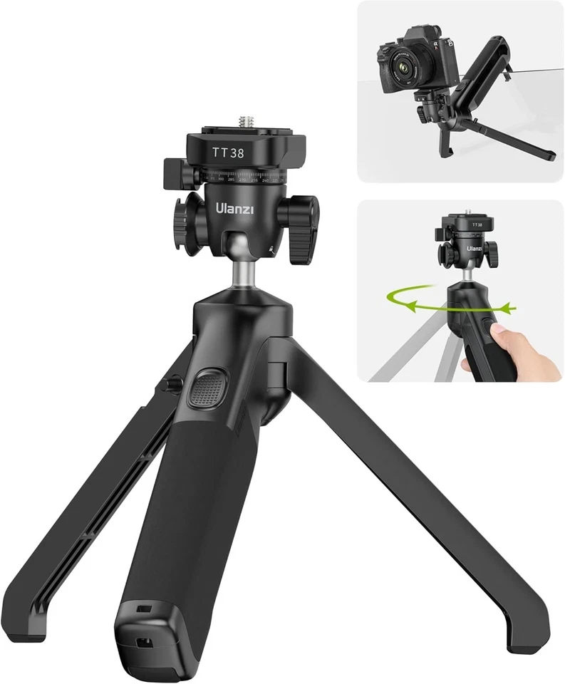 Portable One-Click Mini Tripod for DJI OSMO, Insta360 & More - Versatile Use - Image 3 of 4