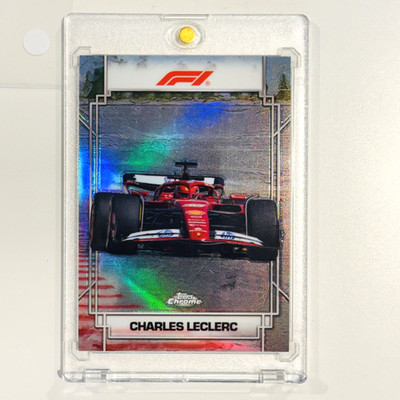 2024 Topps Chrome Formula 1 F1 CHARLES LECLERC Inside Trax Case Hit SSP