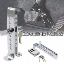 ✅ Brake Clutch Lock Vehicle Anti-Theft Device Car Pedal Security Lock Tool Keys