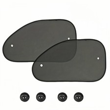 2 Packs 2025 New Car Window Shades for Side Window, Style A, Black