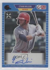 2021 Leaf Pro Set Metal 1989 Blue Crystals 15/25 Ethan Wilson #PA-EW1 Auto 0g9