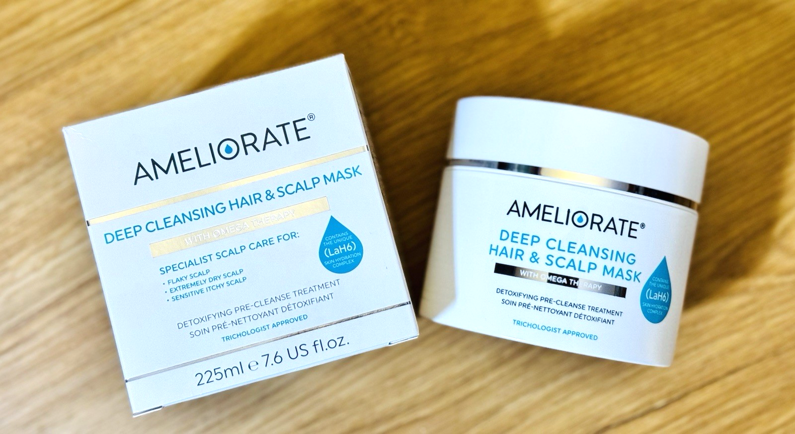 NEW meliorate Deep Cleansing Hair & Scalp Mask With Omega Therapy 225ml Boxed 💙