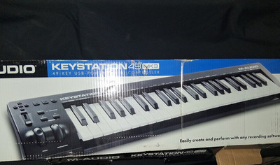 M-Audio Keystation 49 MK3 49-Key USB-Powered MIDI Keyboard w/ Software