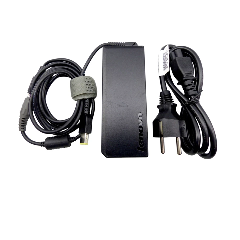 Lenovo Chargeur PC ThinkPad Original 20V 4,5A 90W AC Adapter Pour X240 T440 T540 - Photo 2/2