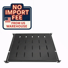 Raising Electronics Sliding Rack Server Shelf For Rack 1U 19'' 4 Post Rack Mount