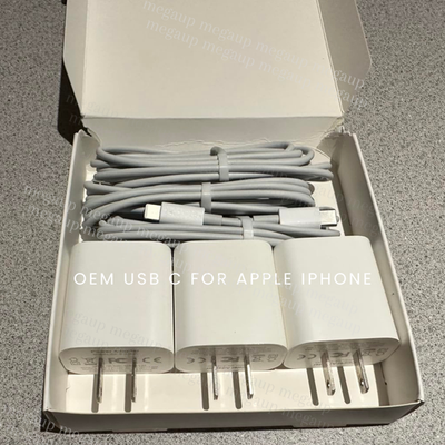 #ad 3X For iPhone 17 16e 15 14 13 12 11 PD 20W Type C Cable USB C Fast Charger Block $13.72