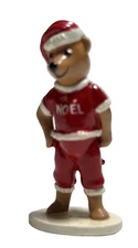 Trophy Miniatures of Wales Christmas Noel Bear