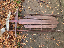 Flexible Flyer J41 Vintage Sled -Allen  Co Philadelphia-Planet Jr -MadeUSA