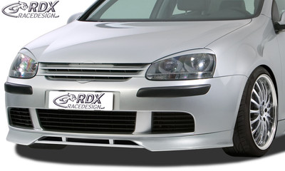 RDX front spoiler for VW Golf 5 front spoiler lip front attachment PUR ABS