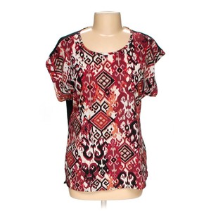 Van-Heusen-Women-039-s-Blouse-size-L-multi-colored-cotton-polyester