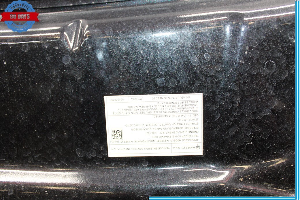 14-20 Maserati Ghibli Front Hood Bonnet Panel Assembly Black 673008252 Oem