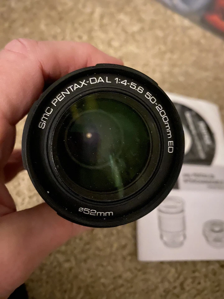 pentax interchangeable lens - Just Large And Manual And Disk - Image 2 of 4