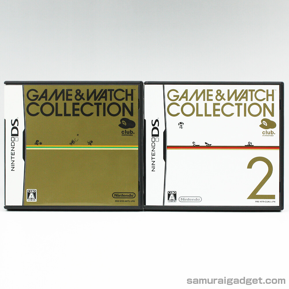 GAME & WATCH COLLECTION 1&2 (2Games) Nintendo DS[USED