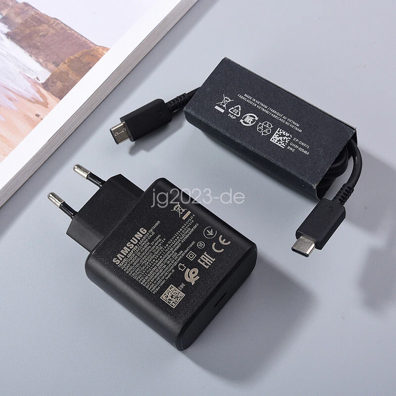 Original Samsung 45W Schnell Ladegerät USB-C Adapter Galaxy S22 S23 S24 + Ultra 5G - Bild 3 von 4