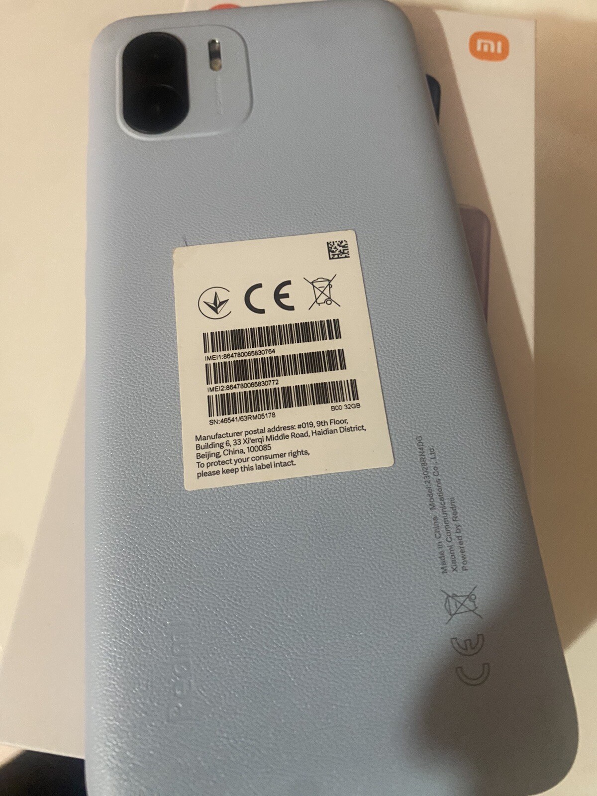 ✅Smartphone Xiaomi Redmi A2 2+32GB 6.52" Light Blue DS ITA ⭐