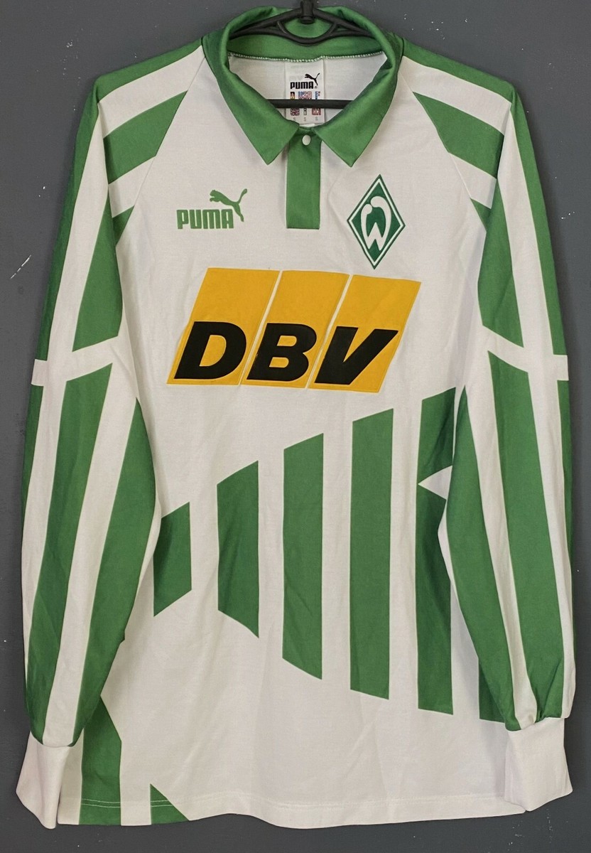 MEN'S FC WERDER BREMEN 1994/1995 LONG SLEEVE SOCCER FOOTBALL SHIRT