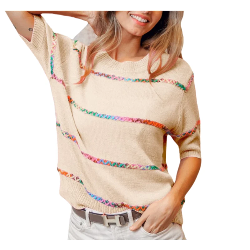 Short sleeve pullover sweater new arrivals