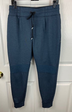 Women's On Running Jogger Sweatpants Blue Medium M Drawstring