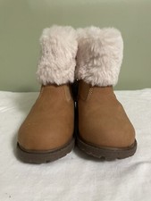 OshKosh B'Gosh Tan Empress Fashion Boots Girls Toddler Size 10M NWOB