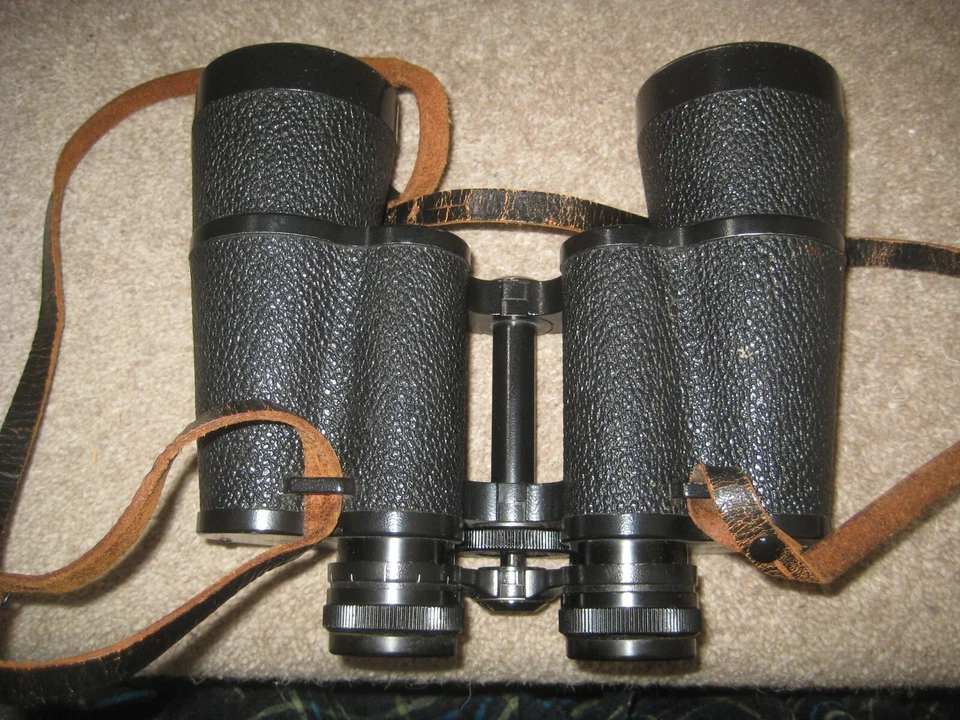 Cased Carl Zeiss Jenoptem 10 x 50 W Multi-coated DDR Binoculars - Image 4 of 4
