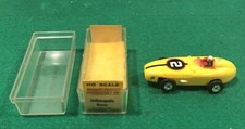 Aurora Thunderjet 500 Indy Rare LEMON YELLOW. With Original case.