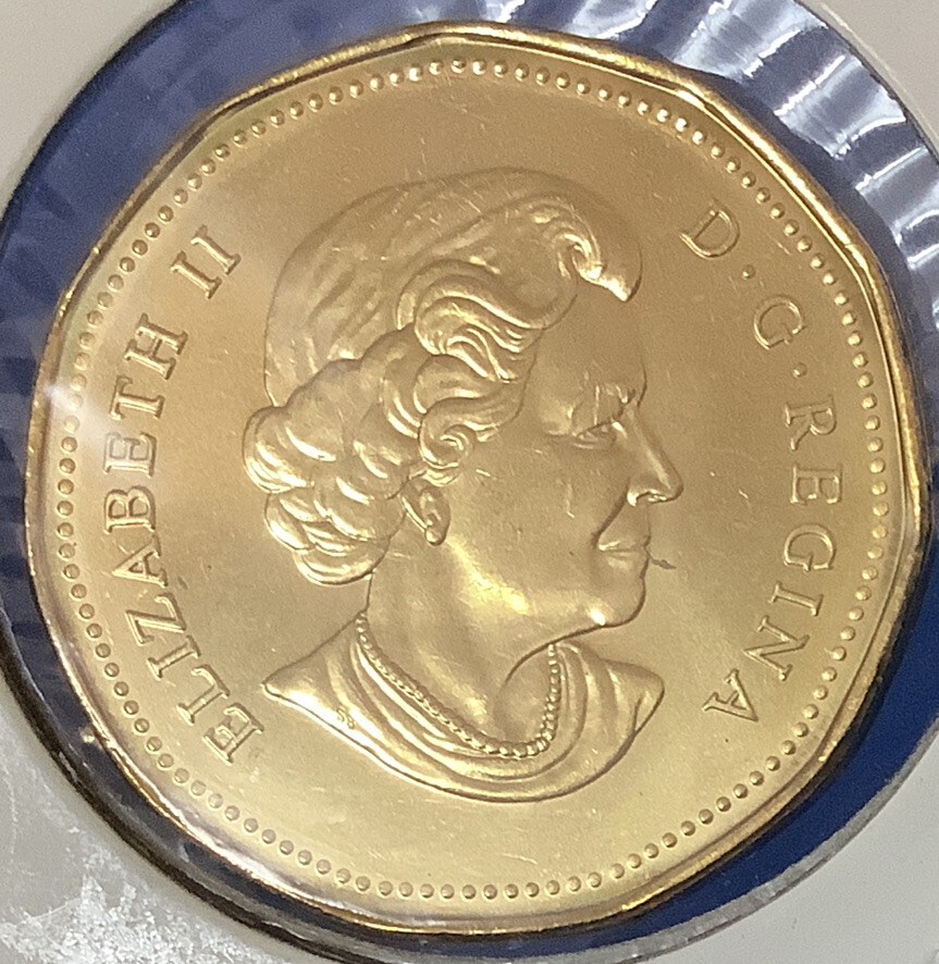 2006 UNC Canadian Olympic Dollar Lucky Loonie Elizabeth II A19 | eBay