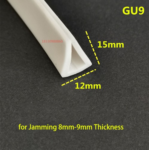 Silicone Rubber Edging Trim U-Shape Strip Edge Protector Window Door Sealing - Picture 14 of 73