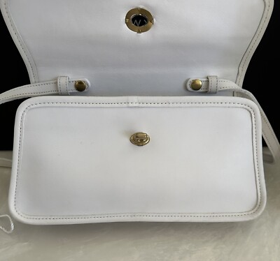 バッグ Vintage Coach Top Handle Shoulder Bag COACH VINTAGE WHITE (WHITE) GEOMETRIC TOP HANDLE XBODY 9044