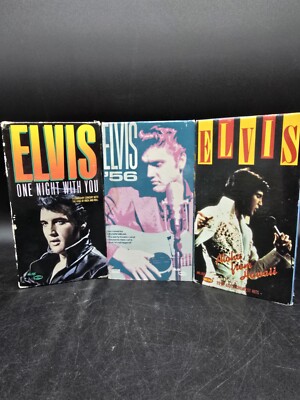 Elvis Presley Vintage Lot Of 3 One Night With You - '56 - Aloha From Hawaii 