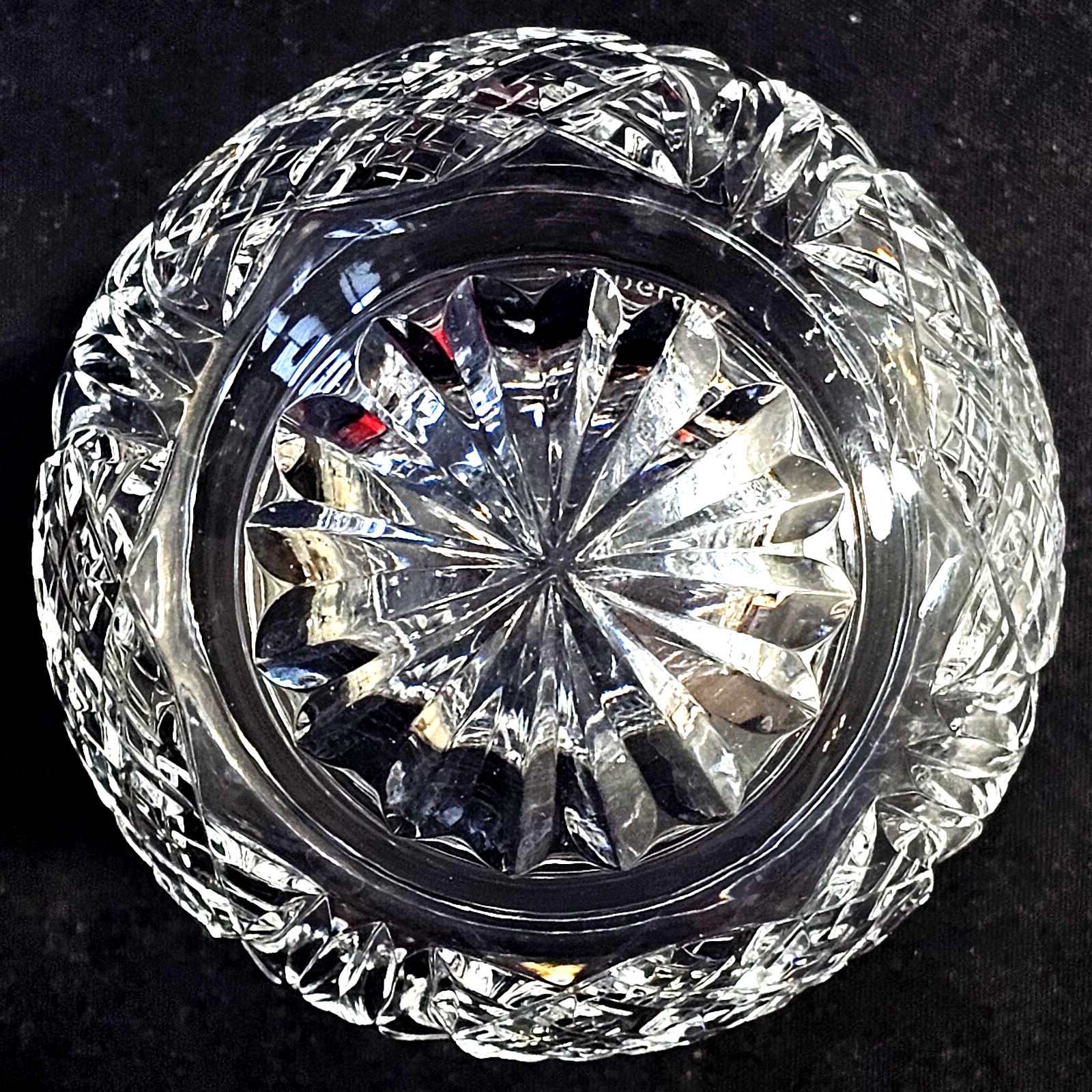 TIPPERARY CATHEDRAL SUITE VASE, Cut Lead Crystal, 5", Made in Ireland