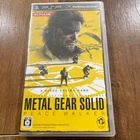 Metal Gear Solid Peace Walker Sony PSP Japan PSP PlayStation