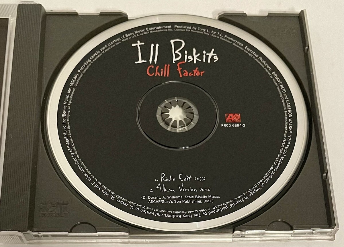 Ill Biskits, Chill Factor, Single, Promo, CD, 1996 | eBay