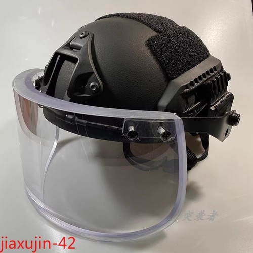 US Stock! Fast MICH Helmet Bulletproof Face Shield NIJ IIIA Ballistic Mask Visor - Picture 3 of 12