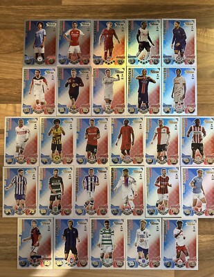 Kompletter Satz Match Attax 2024-25 Heritage Karten 442-468 alle 27