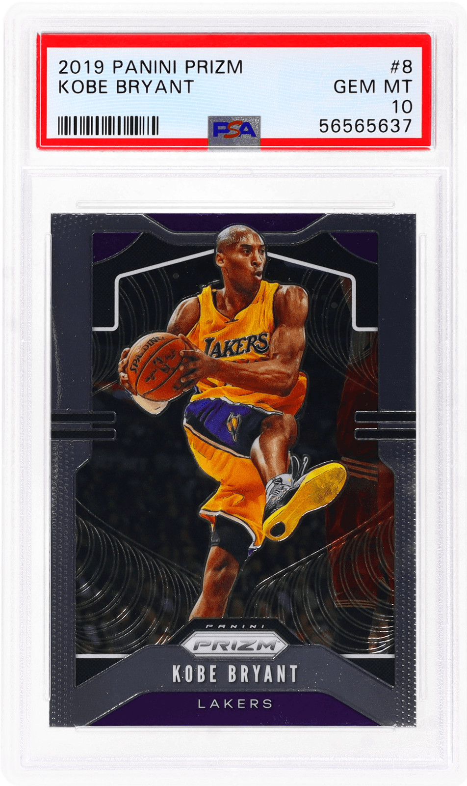 2019 Panini Prizm Kobe Bryant #8 PSA 10
