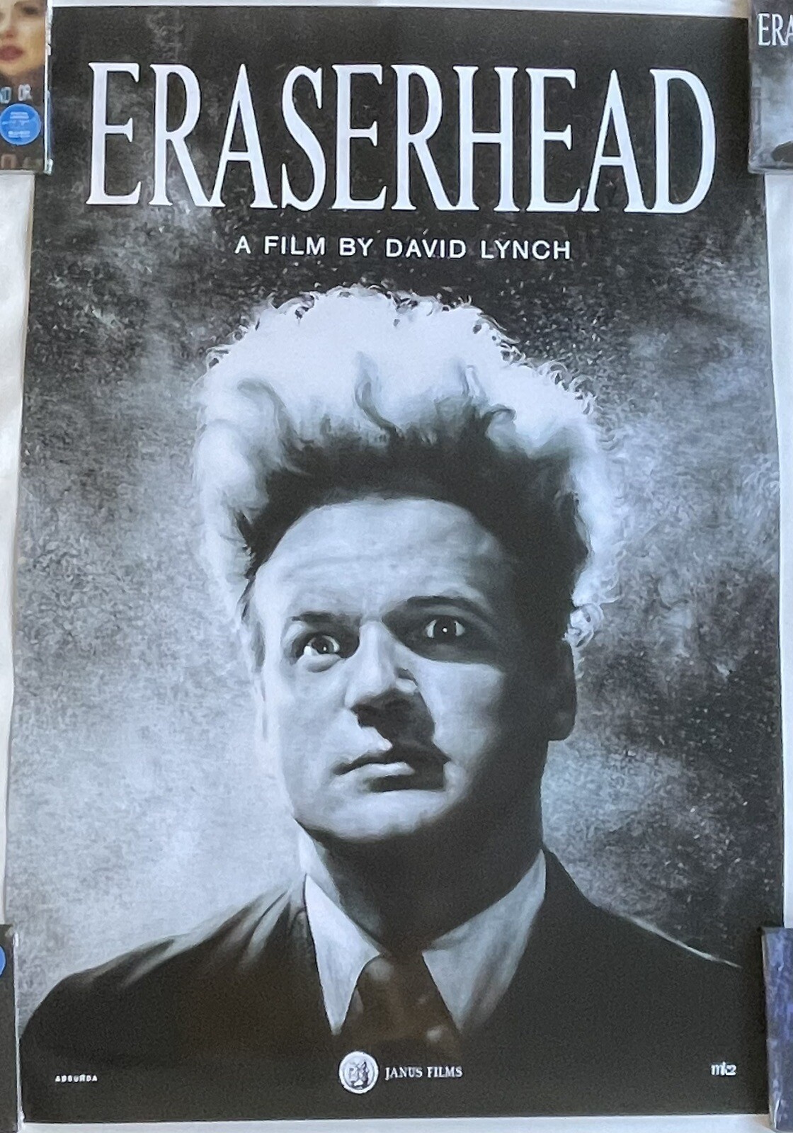 Eraserhead Poster Criterion Janus David Lynch (Twin PeaksBlue Velvet